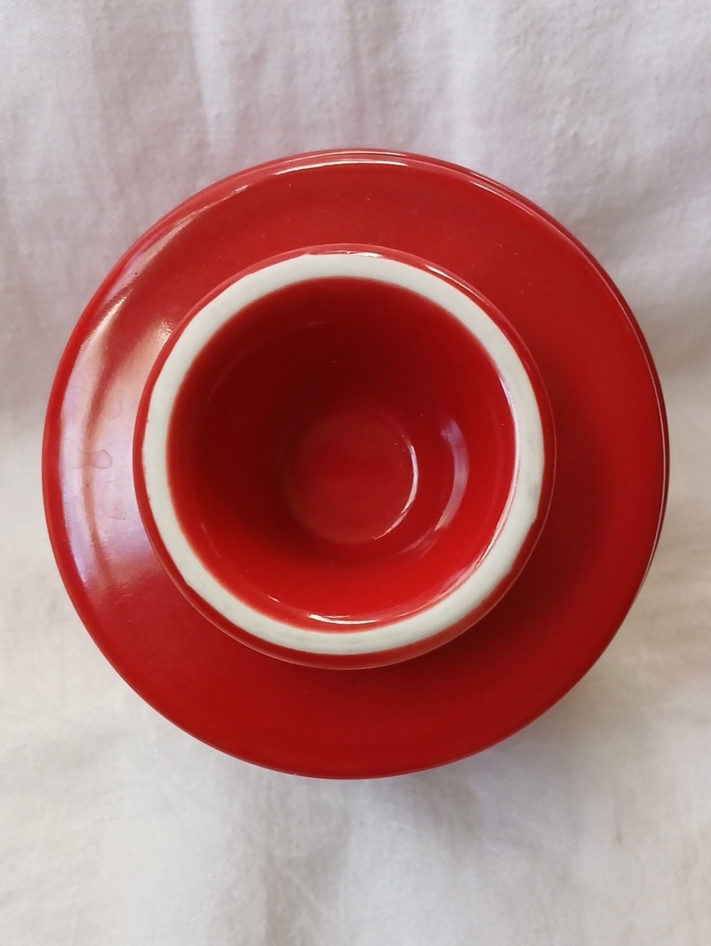 Red Butter Bell - The Original Butter Bell Crock by L. Tremain, Inc. 2003 - Picture 5 of 5